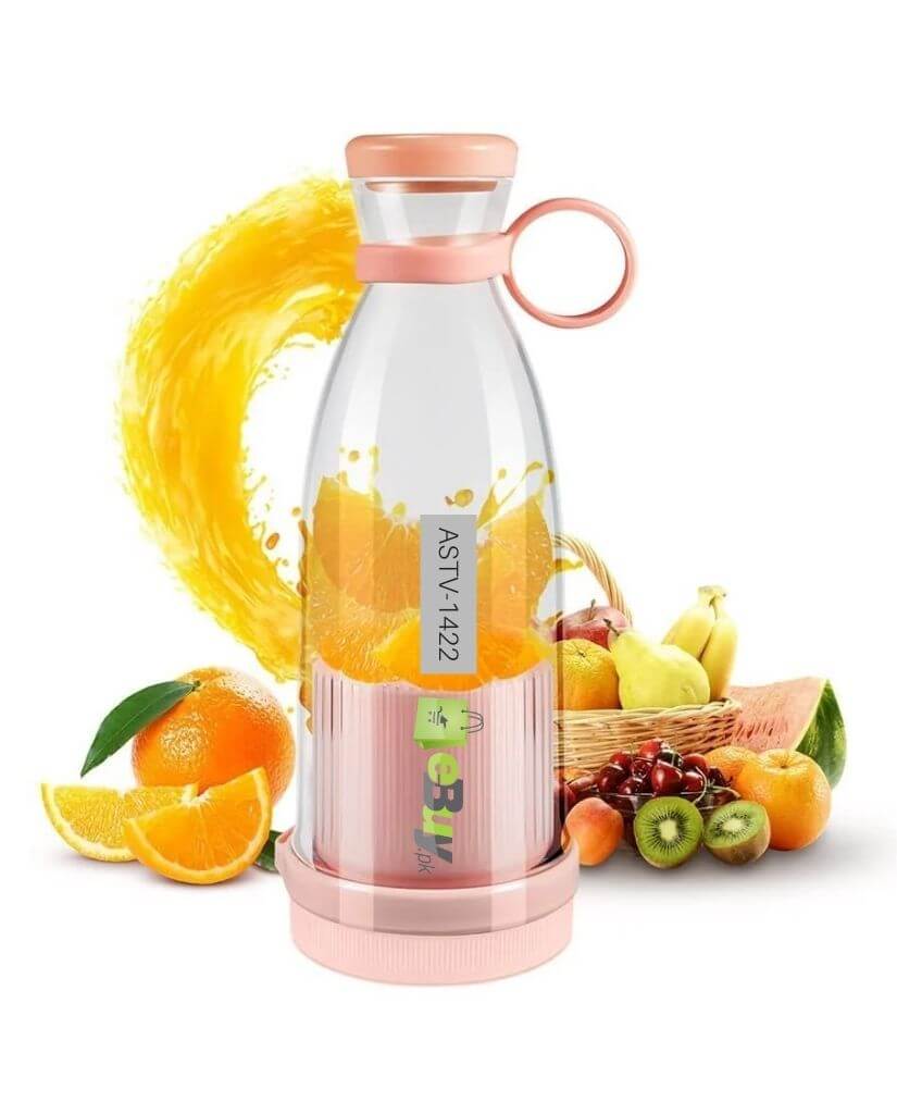 Personal Size Blender, Fresh Juice Mini Fast Portable Blender, Portable Smoothie Blender USB Rechargeable With Free Delivery